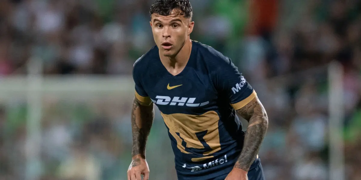 Christian Tabó jugando con Pumas
