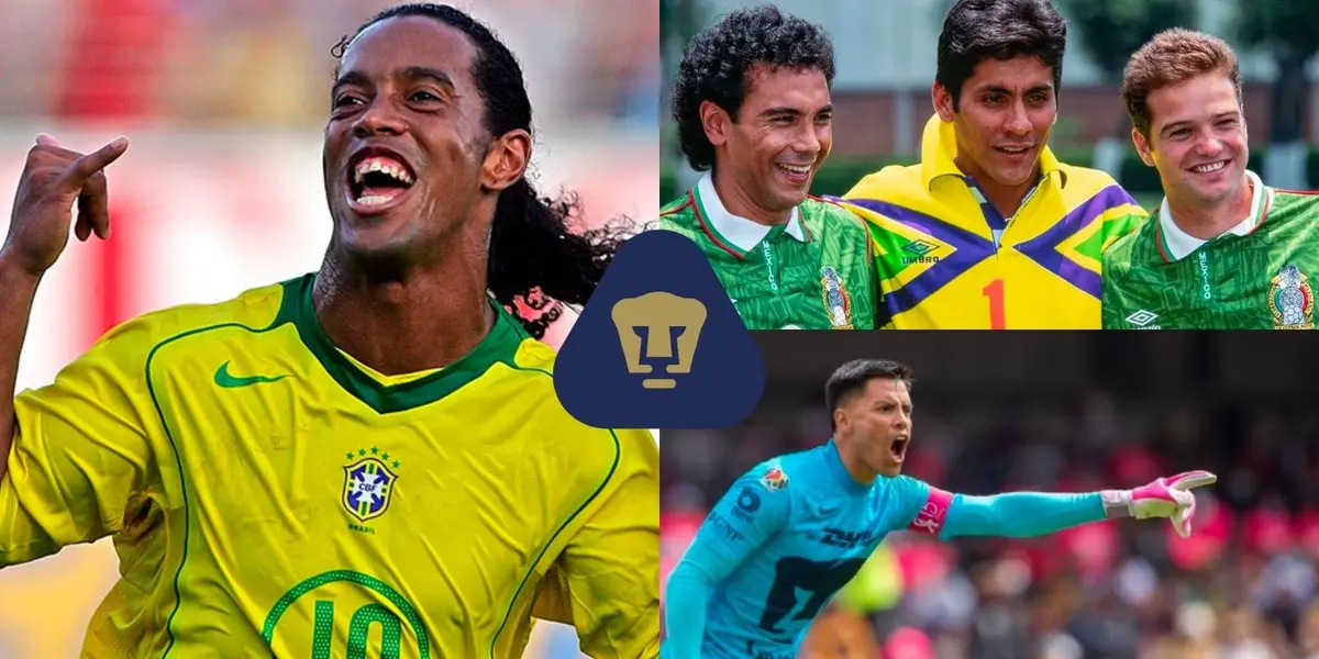 El único jugador mexicano que admira y respeta Ronaldinho es de Pumas