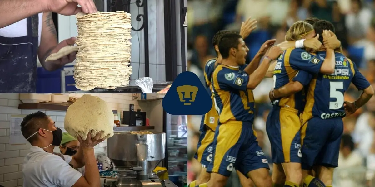 Conoce cuál ícono de Pumas se dedicó a la tortillería antes de convertirse en profesional