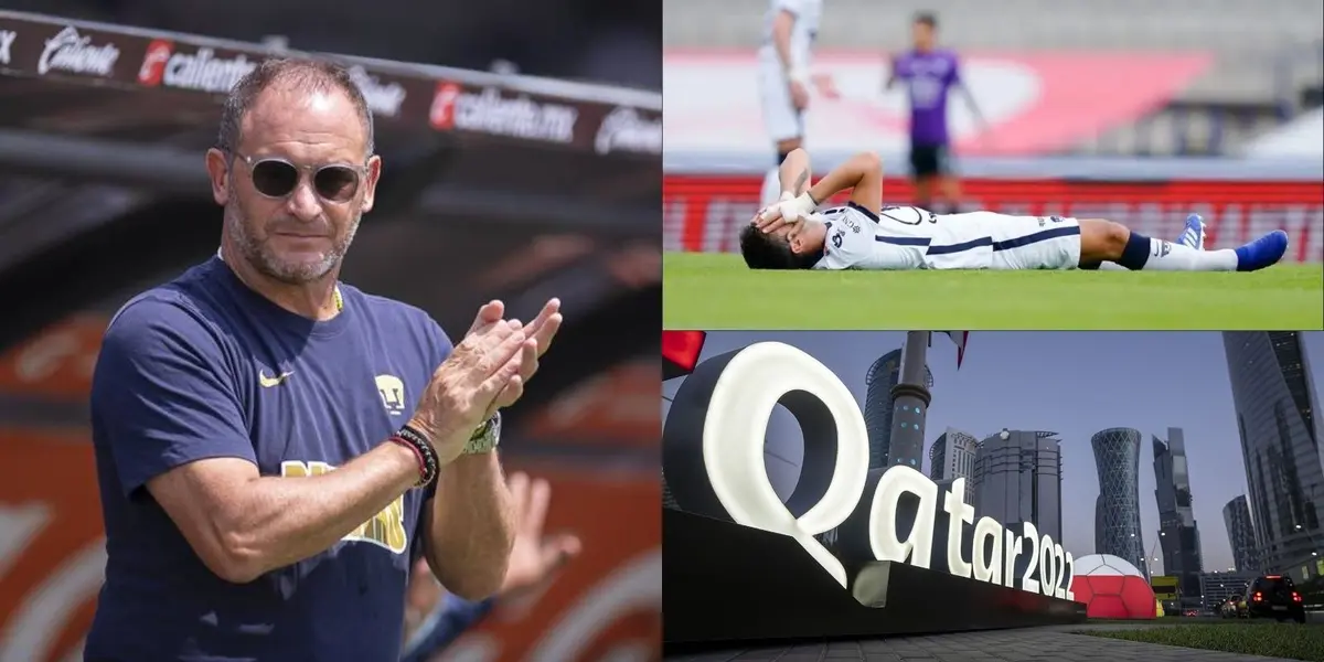 Conoce cuál jugador de Pumas se perderá Qatar 2022 por Lillini