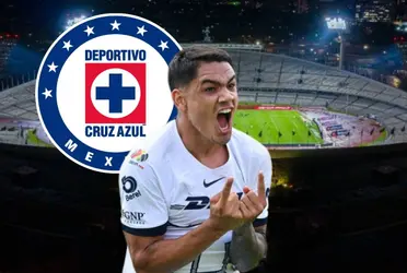 Cruz Azul nuevamente está interesado en un delantero de Pumas y como Dinenno pasó de moda, ahora buscan a Fernández