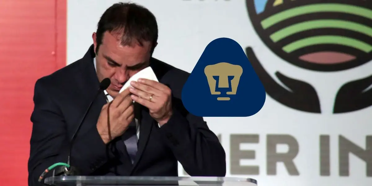 Cuauhtémoc Blanco quiso pelearse con una pieza clave de Pumas, lo dejó en el suelo y hasta lloró