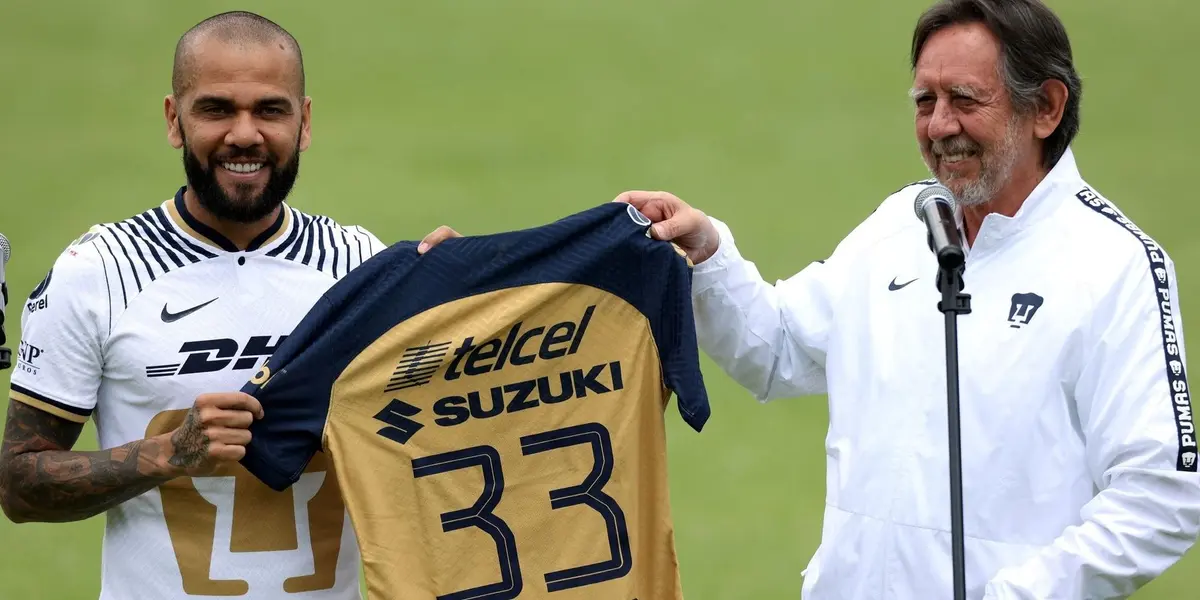 Dani Alves no solo pide la titularidad en Pumas ahora te envío nuevas exigencias