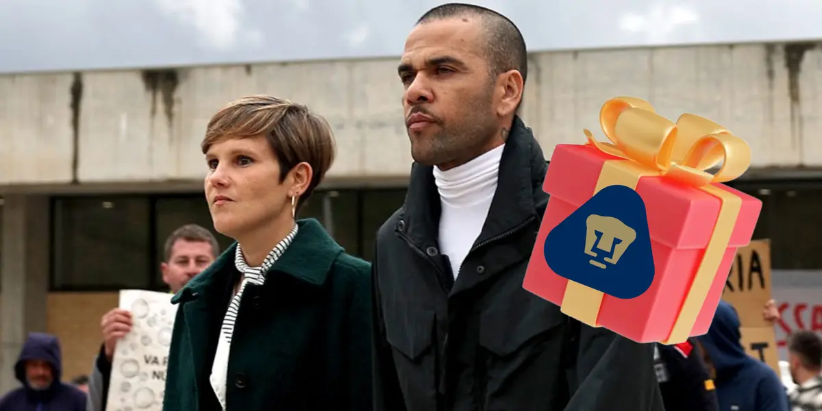 Dani Alves salió en libertad en España y recibe un particular ramo de flores en su casa