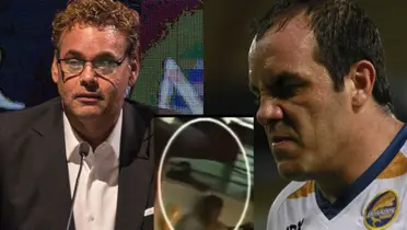 David Faitelson y Cuauhtémoc Blanco con Dorados de Sinaloa