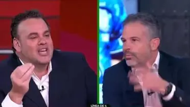 David Faitelson y Rafael Puente del Rio en TUDN