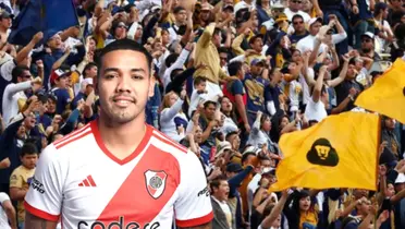 David Martínez con River Plate