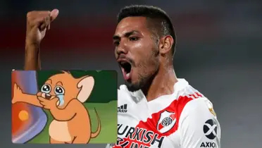 David Martínez con River Plate y rata llorando