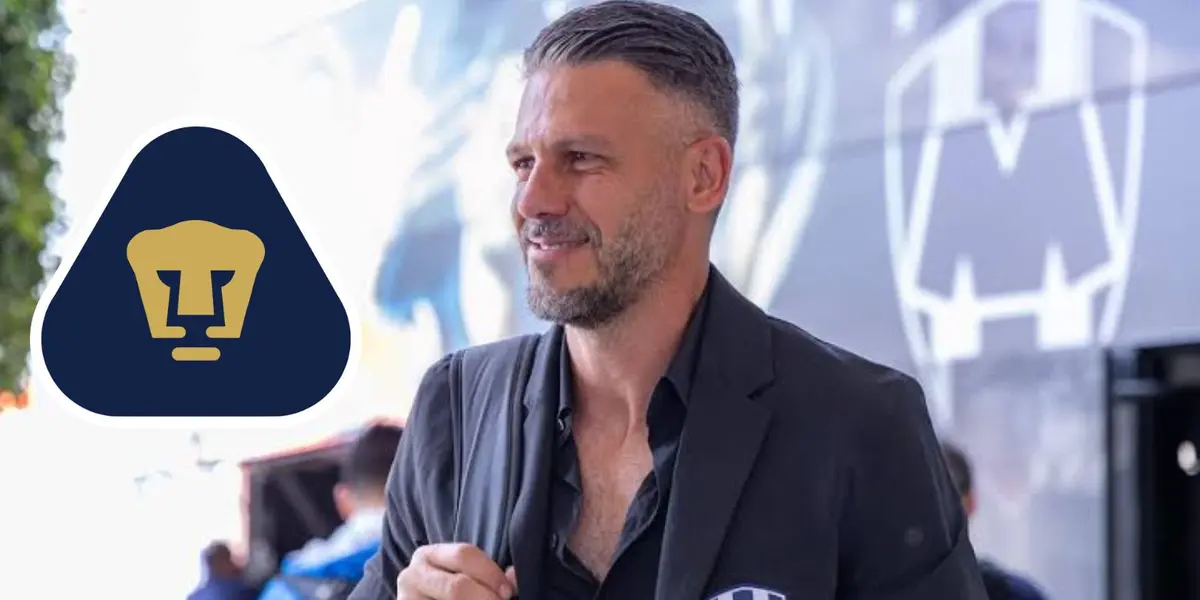 Demichelis con escudo de Pumas/FOTO: Olé