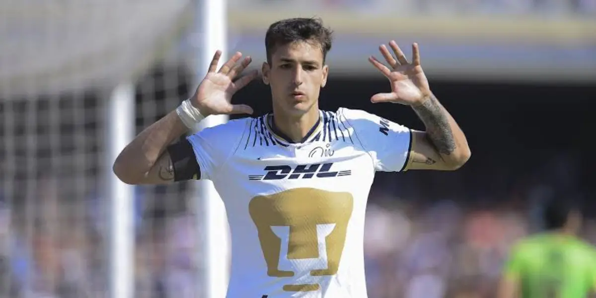 Dinenno dejó marca en Pumas / @PumasMX