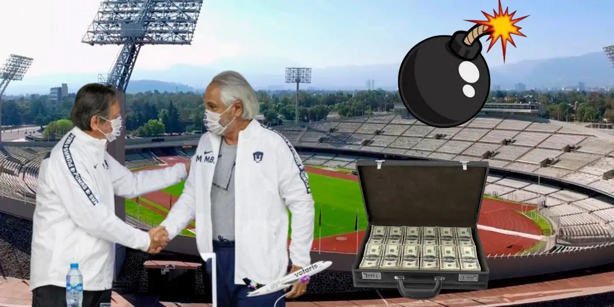 Directiva de Pumas en CU/FOTO: Récord