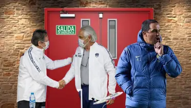 Directiva de Pumas y Jardine/FOTO: Récord