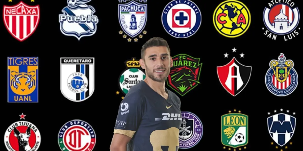 Eduardo Salvio con Pumas