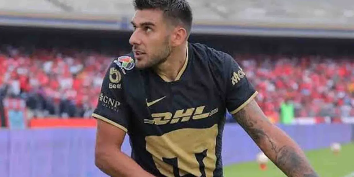 Eduardo Salvio con Pumas | Foto: Imago