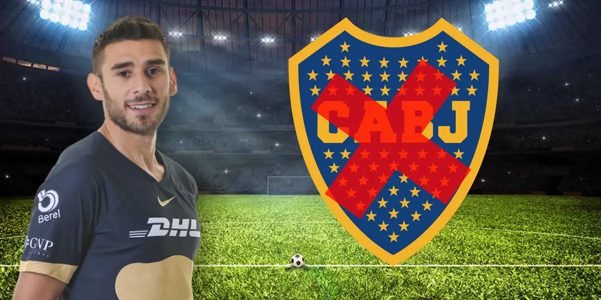 Eduardo Salvio de Pumas no llegaría a Boca Juniors e interesa al Colo Colo