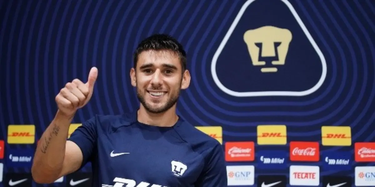 Eduardo Salvio habló acerca del mejor jugador para Pumas y su llegada al equipo.
