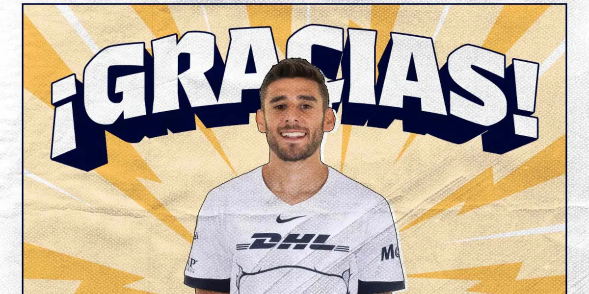 Eduardo Salvio jugando con Pumas