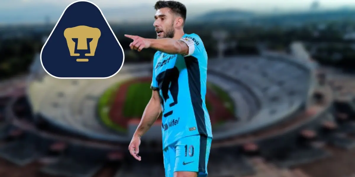 Eduardo Salvio se ha convertido en un indispensable para Pumas
