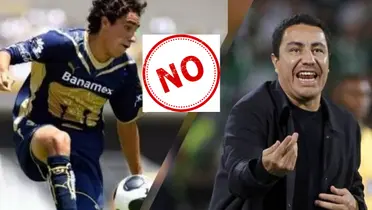 Efraín Juárez como jugador y como entrenador de los Pumas (Fuente: Marca)