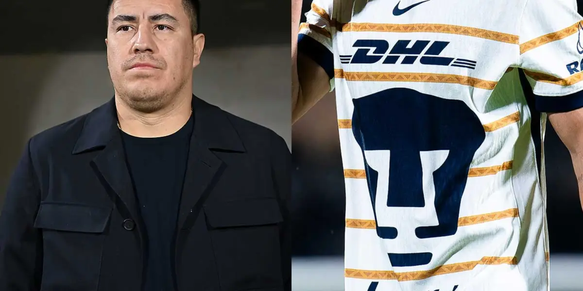 Efraín Juárez con el combinado de los Pumas (Fuente: Mexsports)