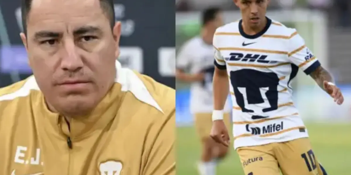 Efraín Juárez en conferencia de prensa y a la derecha Leo Suárez (Fuente: Concacaf y Mexsports)