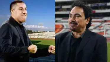 Efrain Juárez y Hugo Sánchez dirigiendo partidos (Fuente: Caracol y Milenio)