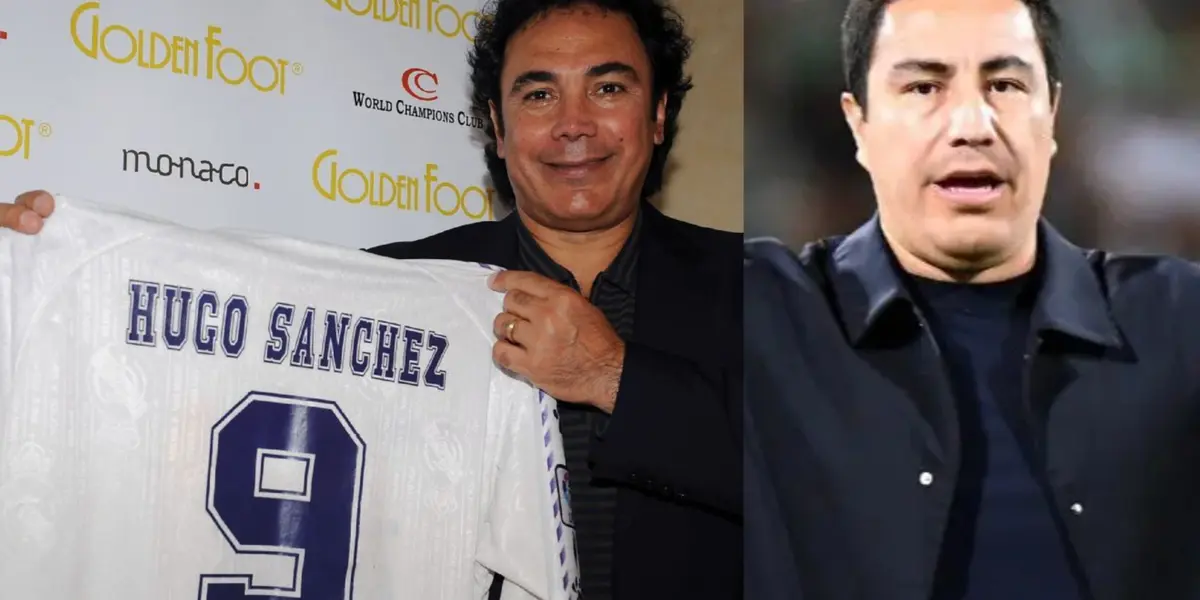 Efraín Juárez y Hugo Sánchez, dos ex figuras de Pumas (Fuente: ESPN y Antena 2)