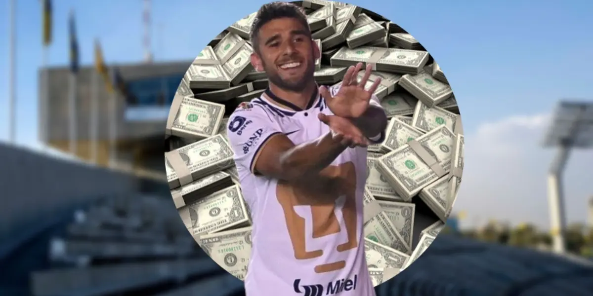 El 10 de Pumas ha sido señalado por la afición como uno de los principales culpables del momento del equipo
