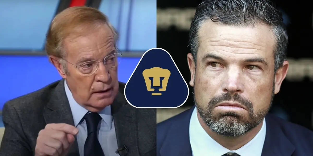 El analista deportivo de ESPN, José Ramón Fernández, tendría su candidato para entrenador de Pumas y poder sacar Rafael Puente Jr