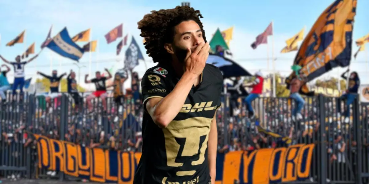 El buen momento que vive el extremo de Pumas no ha pasado desapercibido