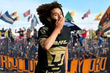 El buen momento que vive el extremo de Pumas no ha pasado desapercibido