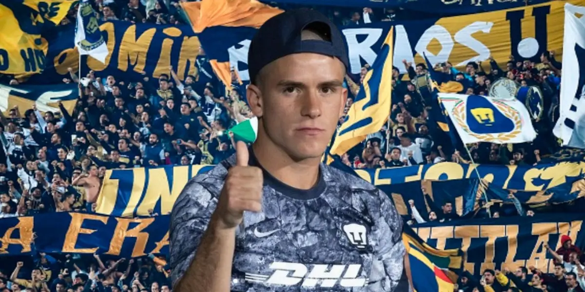 El canterano auriazul va por su primera liguilla, pero parece que lleva años en el primer equipo por la fuerza de sus palabras