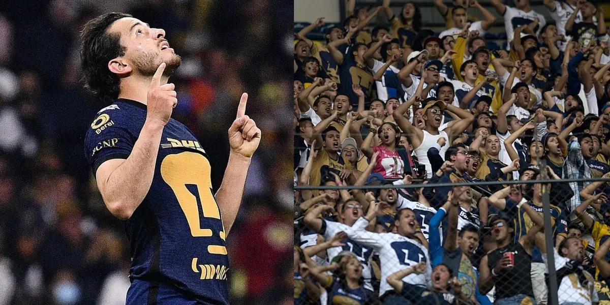 El canterano universitario está en Chivas, pero lleva al equipo en su corazón