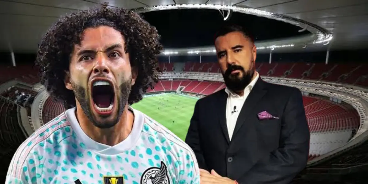 El comentarista arremetió fuertemente contra el Chino Huerta.