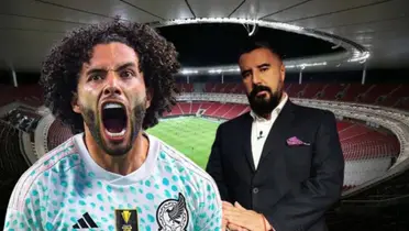 El comentarista arremetió fuertemente contra el Chino Huerta.