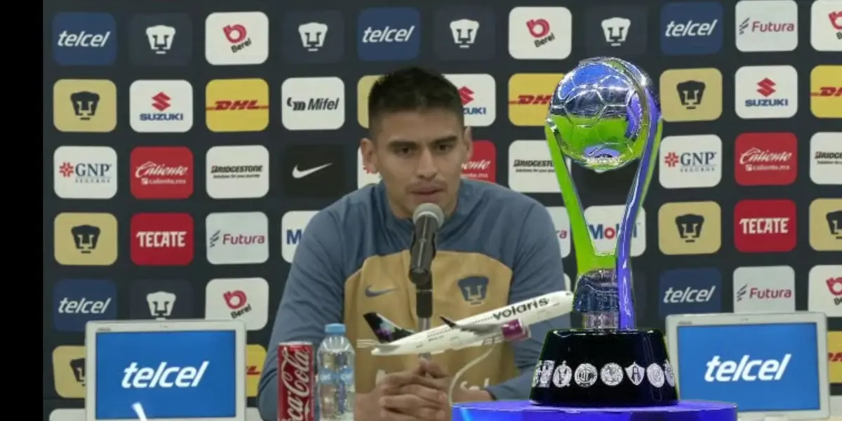 El delantero mexicano de Pumas dio una conferencia de prensa este viernes , donde declaro lo siguiente.