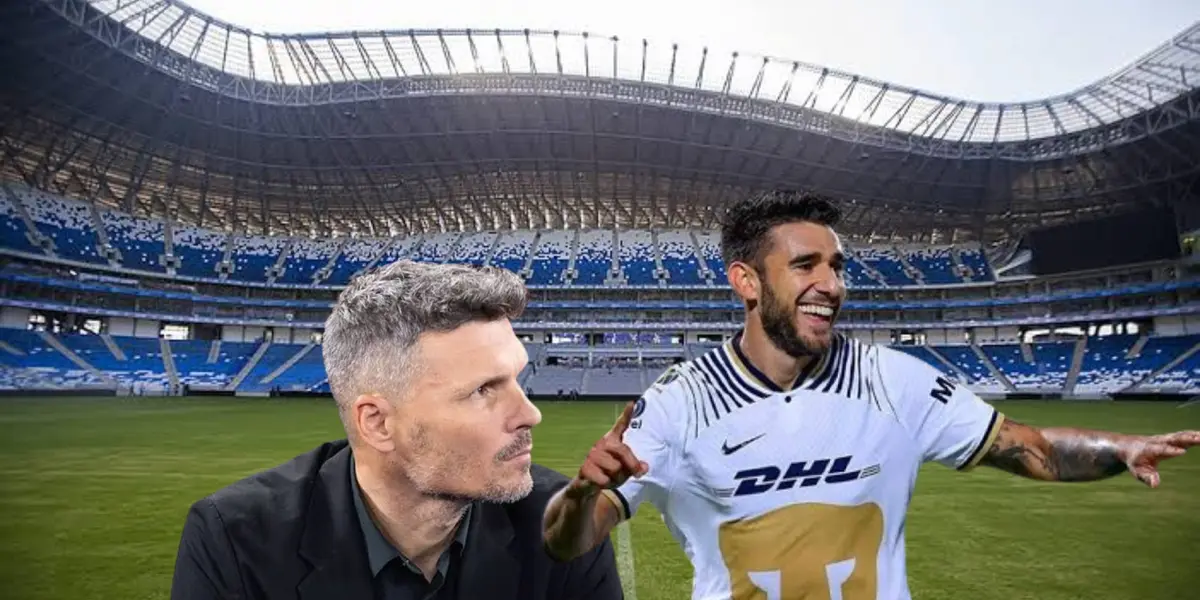 el delantero universitario parece estar muy motivado y mando este mensaje