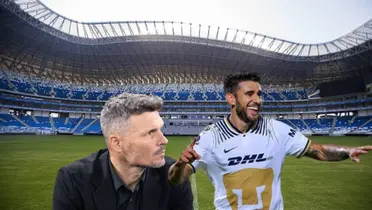 el delantero universitario parece estar muy motivado y mando este mensaje