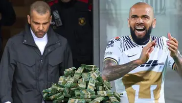 El diner que le queda a Dani Alves luego de tener 55 millones de euros en sus cuentas
