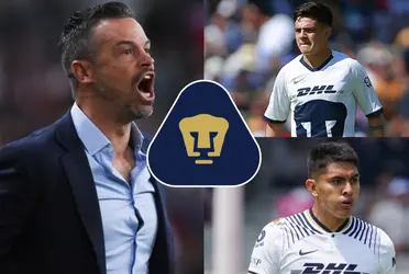 El estratega universitario no ocultó su molestia contra estos jugadores que entregaron el partido