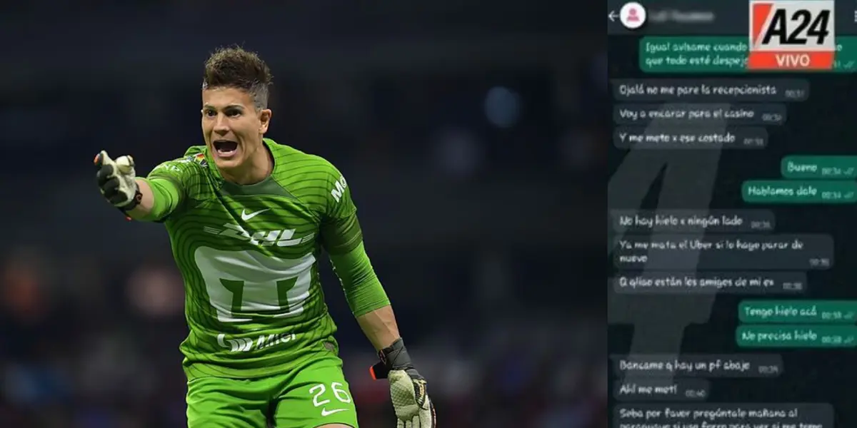 El ex portero de Pumas, Sebastián Sosa está implicado en un grave problema legal