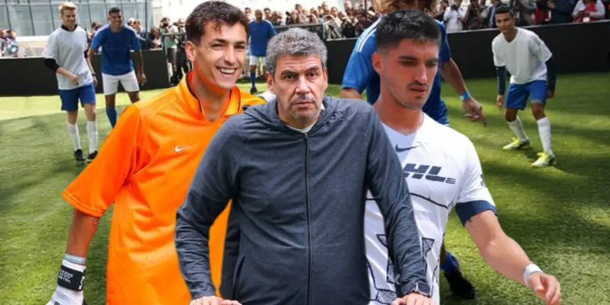 El ex presidente auriazul se mantiene en muy buena forma y metió un gol con mucha calidad y talento