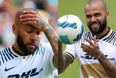 El exjugador de Pumas, Dani Alves, lleva varias veces en prisión y así luce actualmente
