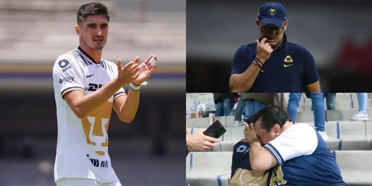 El futbolista argentino se mantiene por debajo de lo esperado en Pumas