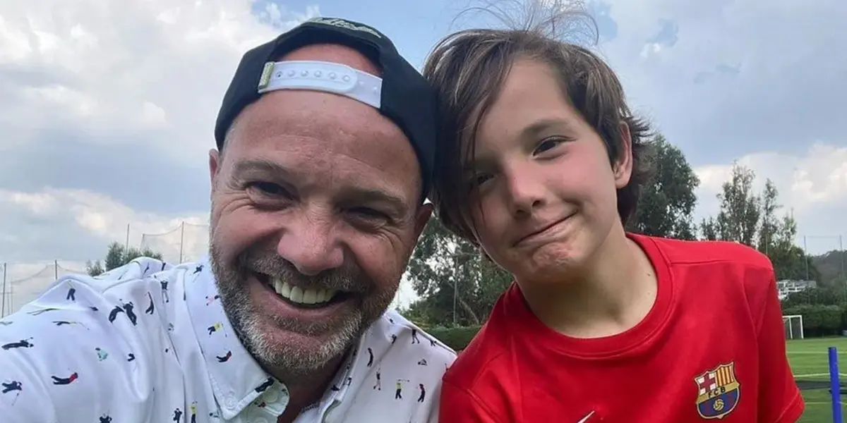 El hijo de Luis García podría ser en un futuro jugador de los Pumas