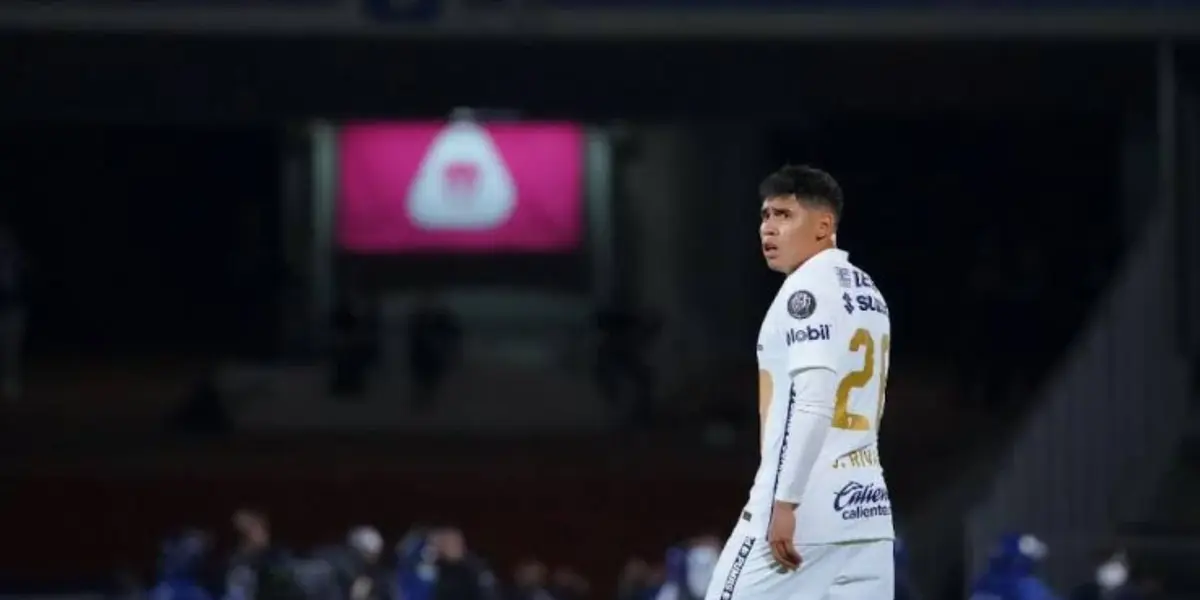 El joven canterano Jesús Rivas, manda un importante mensaje desde la cantera universitaria.