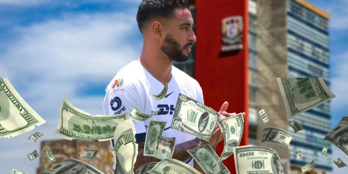 El jugador brasileño llegó a Pumas con la vara muy alta y no ha podido llenar el puesto