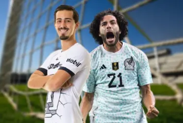 El lateral derecho de Pumas no ocultó su felicidad por el gol de César Huerta con el Tri
