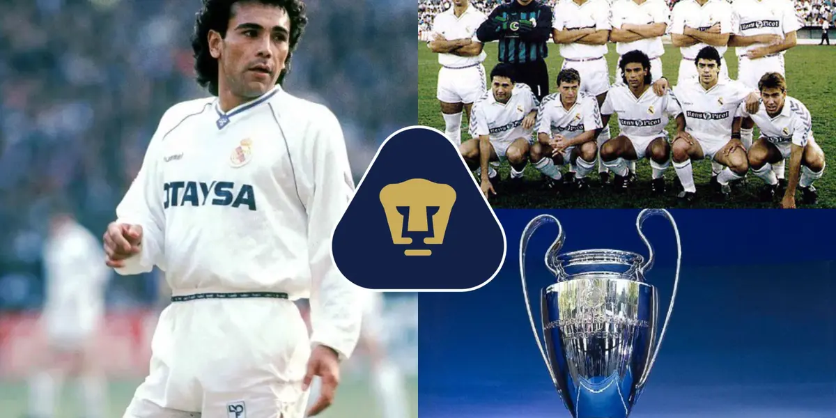 El máximo delantero mexicano Hugo Sánchez no pudo conseguir la ´'orejona' a pesar de llegar a dos semifinales