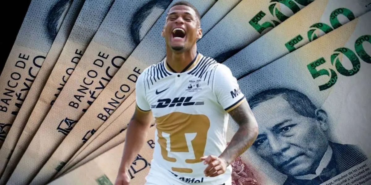 El mediocampista colombiano hace poco tiempo no ganaba muy bien en Pumas y ahora puede presumir un mejor sueldo